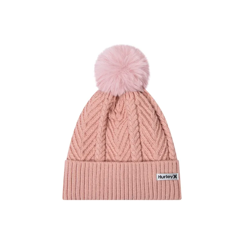 Hurley Knitted Hat Acrylic Cold-Resistant Hat Unisex-2