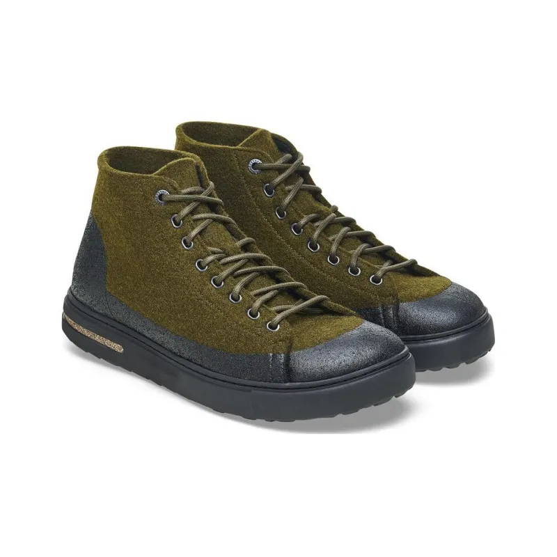 Birkenstock Bend Mid Dip Mid-Top Skateboard Shoes Unisex Olive Regular-2