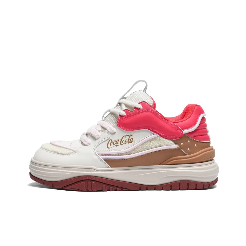 Coca Cola Anti Slip Wear Resistant Low Top Skateboard Shoes Unisex-0