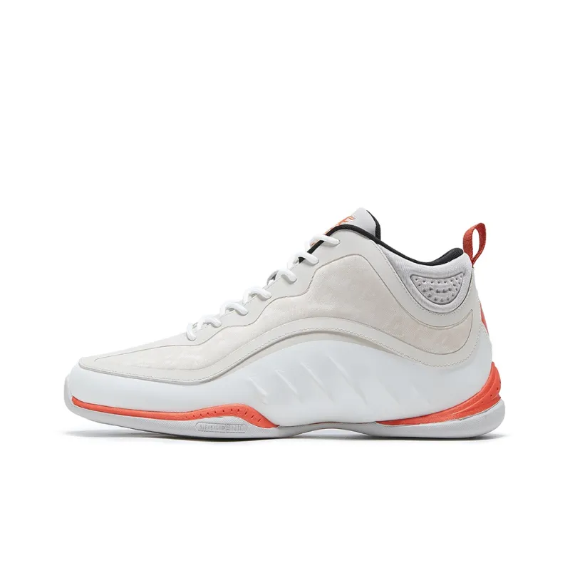 ABOVE THE RIM Wear-Resistant Slip-Resistant Mid-Top Vintage Basketball Shoes Men's-0