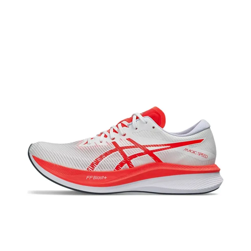 Asics Magic Speed 3 White Sunrise Red-0