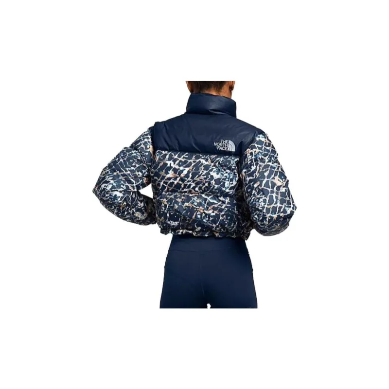 THE NORTH FACE Abstract print Quilted Jacket-3