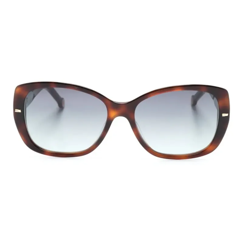 CarolinaHerrera Tortoiseshell Butterfly frame Sunglasses-1