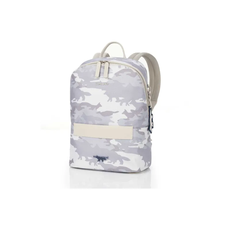 SAMSONITE MK Collaboration Polyester Travel Bags Backpack Unisex Camouflage White-1
