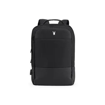 Playboy Fabric Backpack Tubas Men's Black