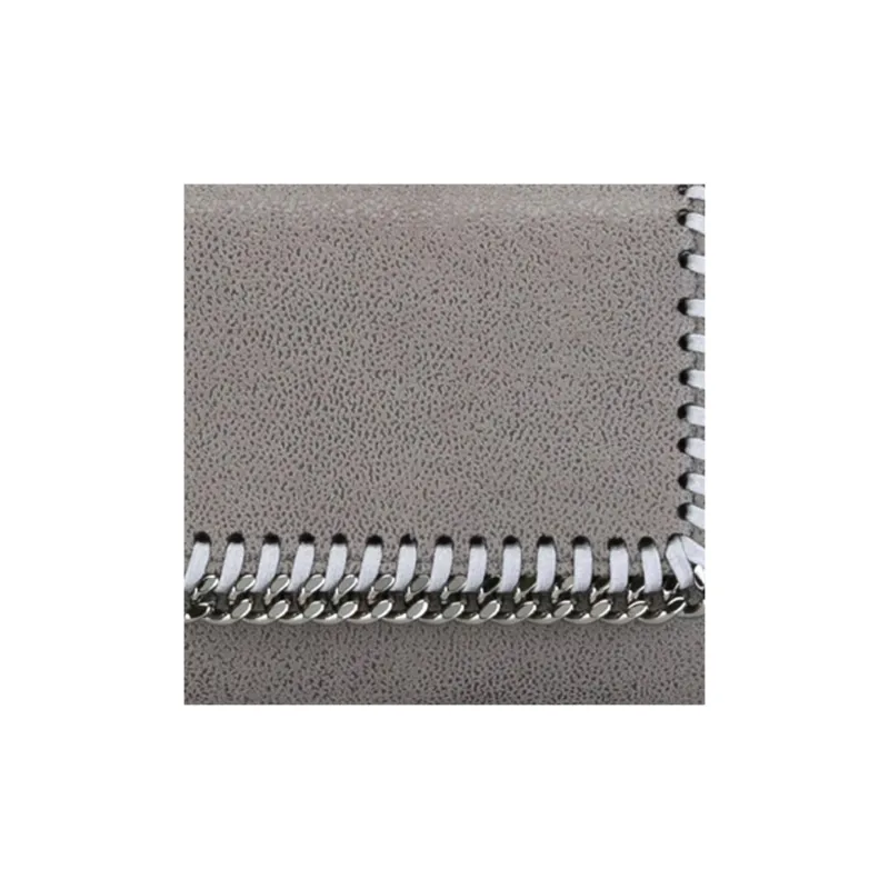 Stella McCartney Falabella Tri Fold Flap Small Wallet-3
