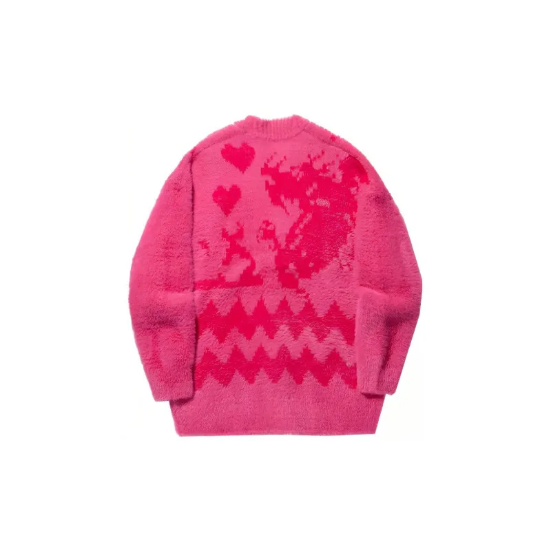 LiNing Knitwear Women's Raspberry Red Samba Red-1