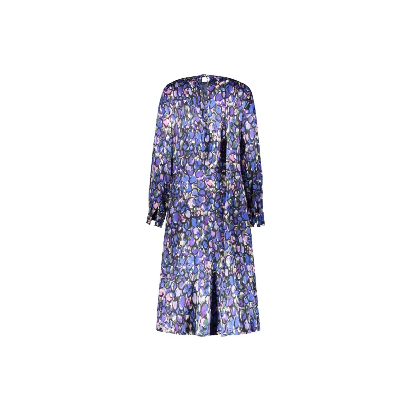 Balenciaga Long Sleeved Dress, Regular Fit Women's Purple-1
