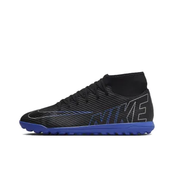 Nike Mercurial Superfly 9 TF Rubber Broken Studs Slip Resistant Soccer Shoes Unisex Black