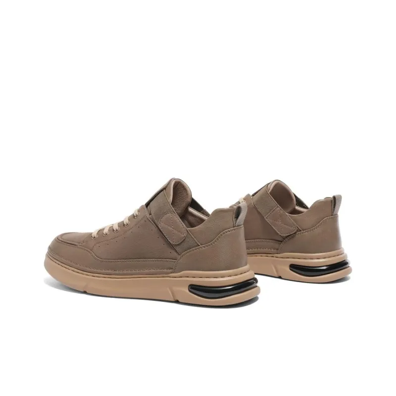 BELLE Slip Resistant Height Increasing Low Top Skateboard Shoes Men's-11