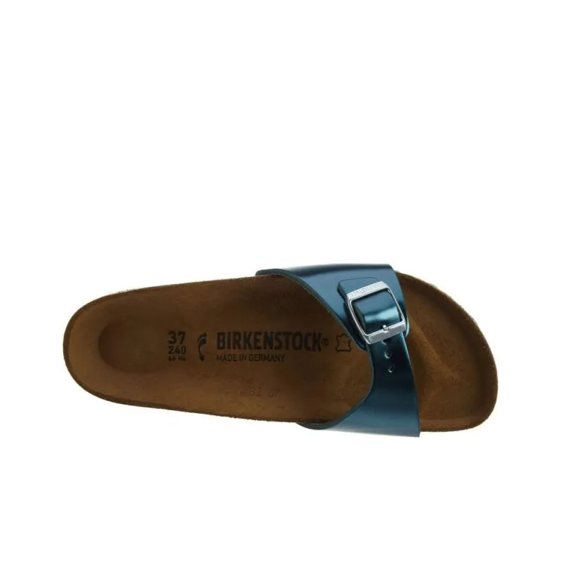 Birkenstock Slide Slippers Women's Blue-1