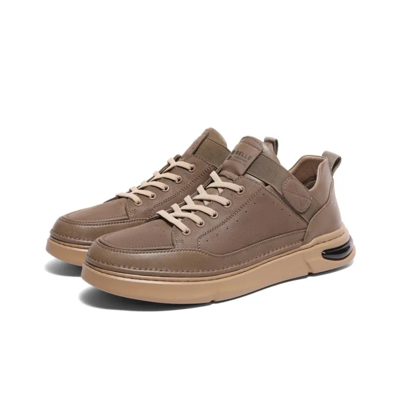 BELLE Slip Resistant Height Increasing Low Top Skateboard Shoes Men's-8