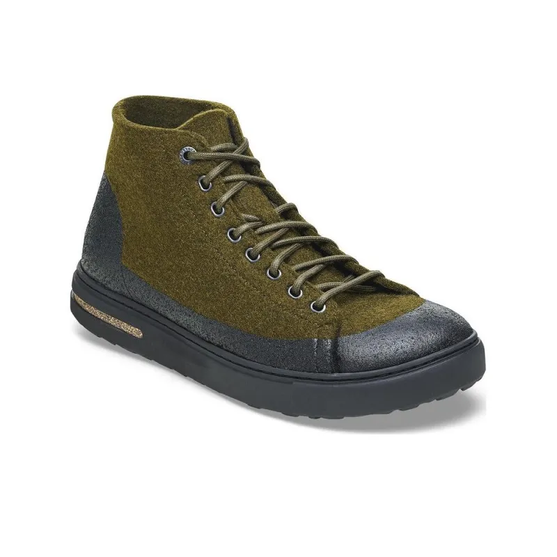 Birkenstock Bend Mid Dip Mid-Top Skateboard Shoes Unisex Olive Regular-1