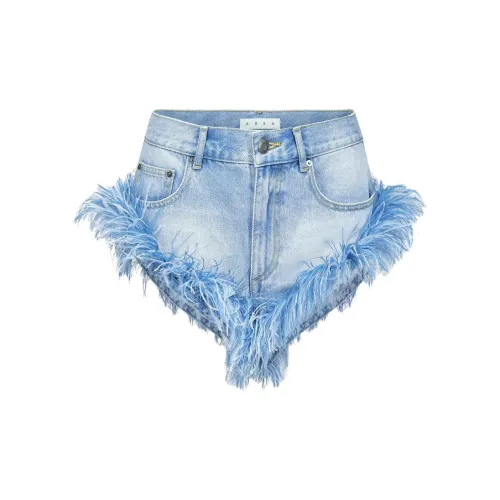 AREA Denim Shorts Women's Blue