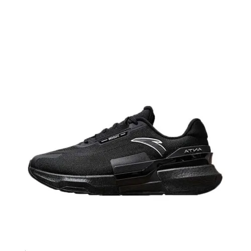 Anta Slip Resistant Low Top Training Shoes Men's Black