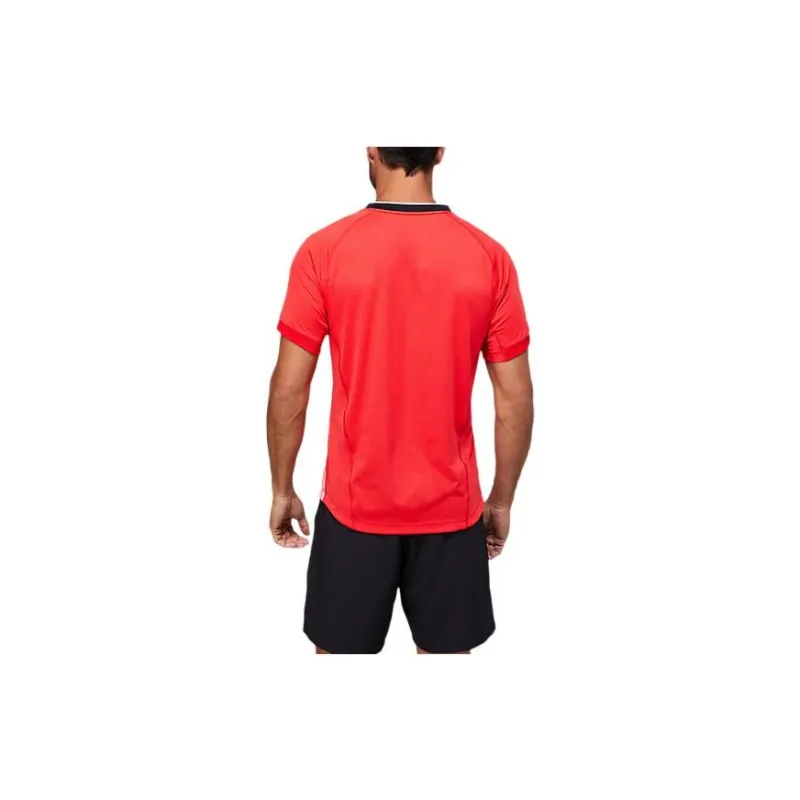 Asics Match Graphic Tee T-Shirt Men's Red-1
