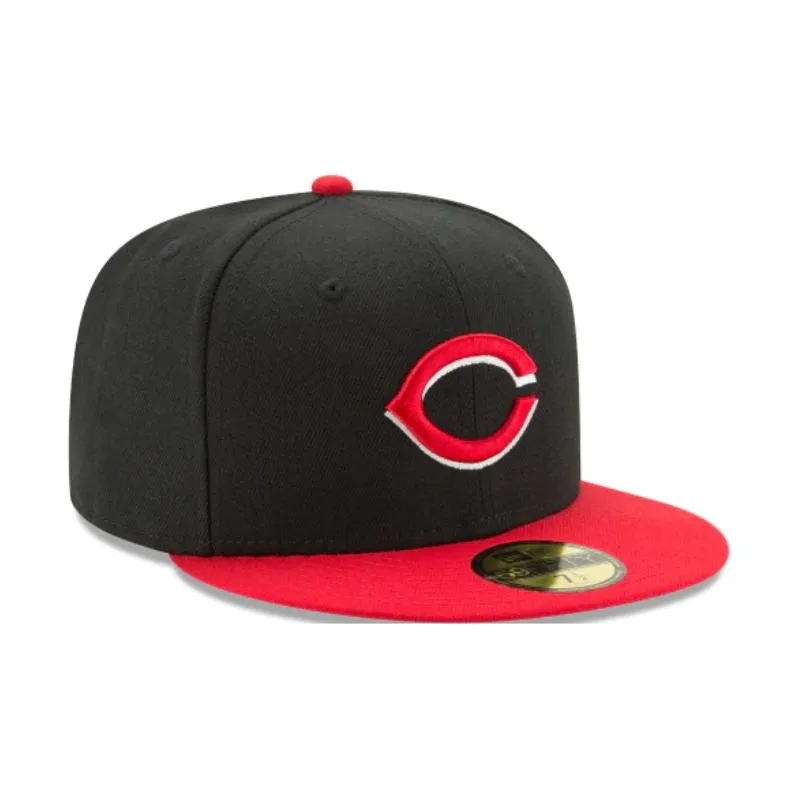 New Era Retro On Field Cincinnati Reds Alternate 59Fifty Fitted Hat-2