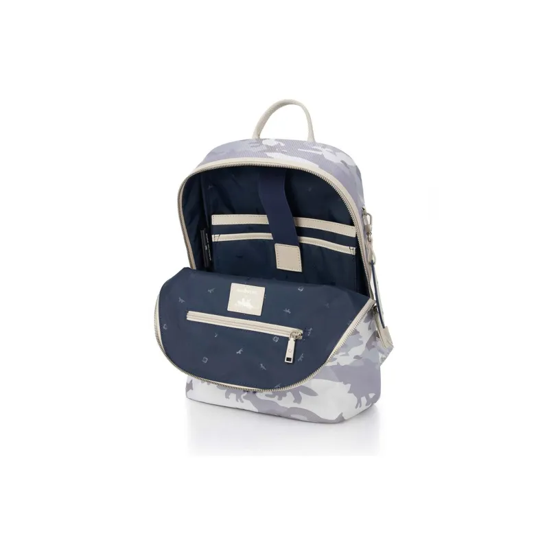 SAMSONITE MK Collaboration Polyester Travel Bags Backpack Unisex Camouflage White-5