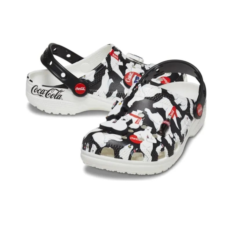 Crocs Coca Cola X Classic Clogs 'Polar Bear'-2
