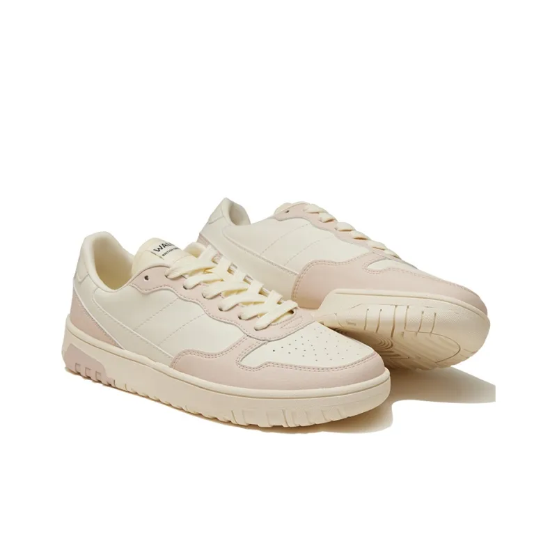 Norman Walsh Anti Slip Wear Resistant Low Top Skateboard Shoes Women's Ecru-3