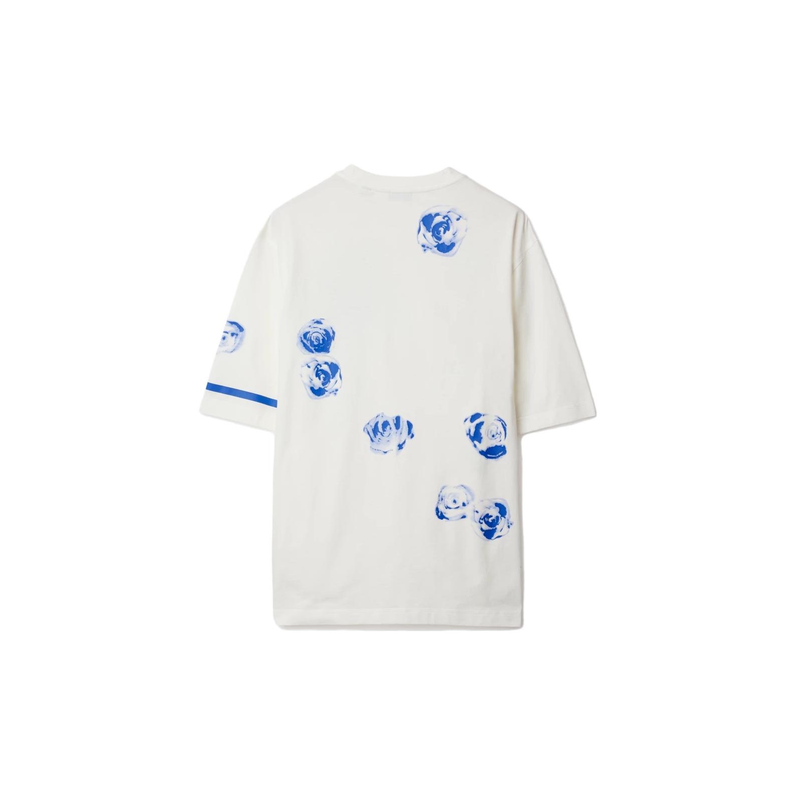 【送料&関税込】Burberry Rose-printed Crewneck T-shirt Burberry Rose-Printed Crewneck T-Shirt - POIZON