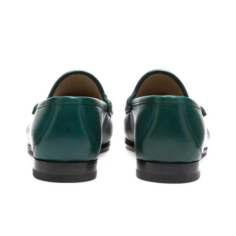 GUCCI Horsebit 1953 Leather Loafers-4