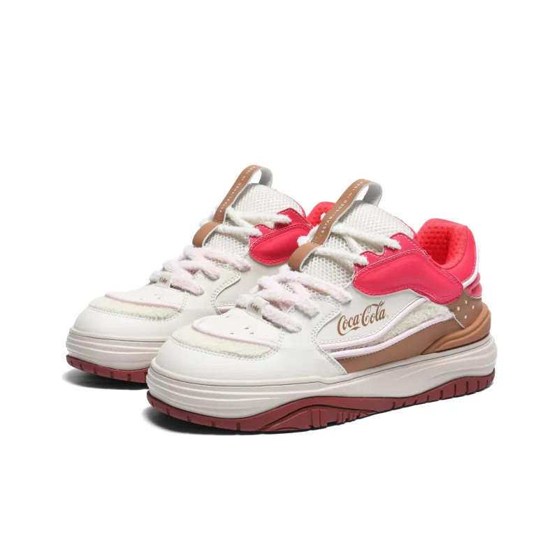 Coca Cola Anti Slip Wear Resistant Low Top Skateboard Shoes Unisex-2