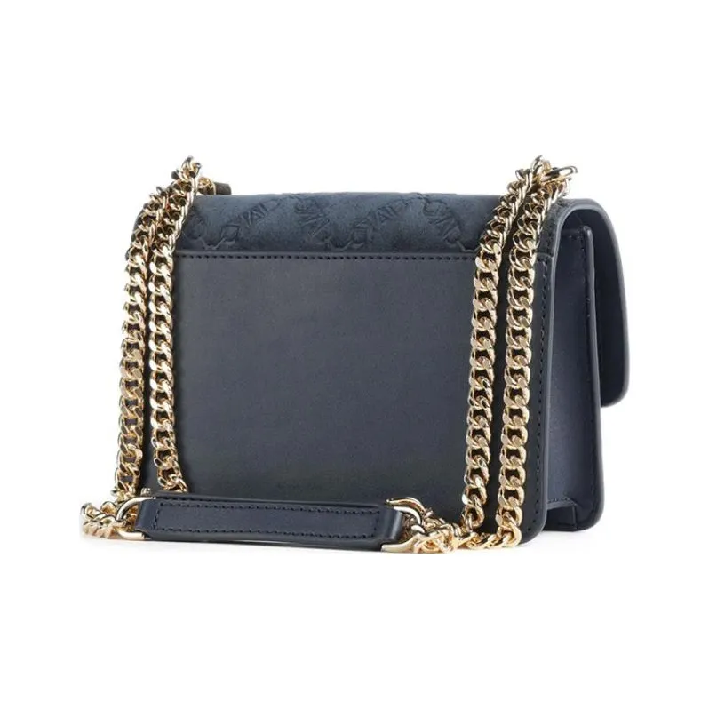 MICHAEL KORS Heather Velvet Shoulder Bag, Crossbody Bag Women's Blue-2