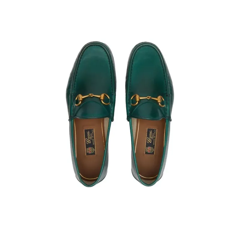 GUCCI Horsebit 1953 Leather Loafers-3