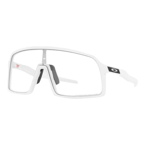 Oakley Irregular Shape Sunglasses Men's White