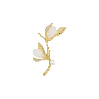 HMZ Freshwater Pearl Brooches Women's