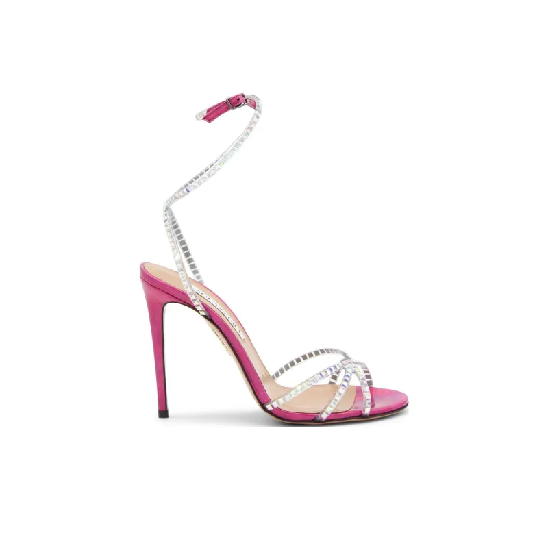 AQUAZZURA Gem-embellished 110mm Heeled Sandals-1