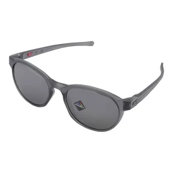 Oakley Plastic Round Sunglasses Men's Black