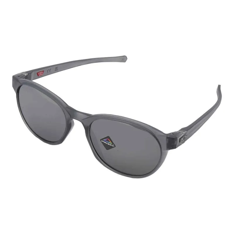 Oakley Plastic Round Sunglasses Men's Black-0