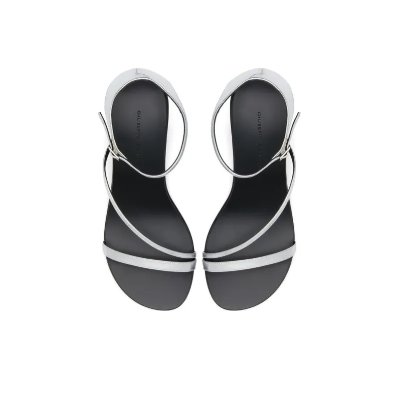 giuseppe zanotti Rochelle 40mm Metallic-effect Sandals-4