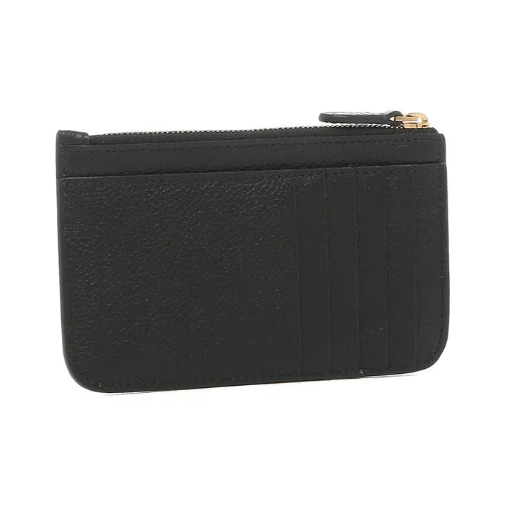 Balenciaga Cow Leather Wallet Women's Black-3