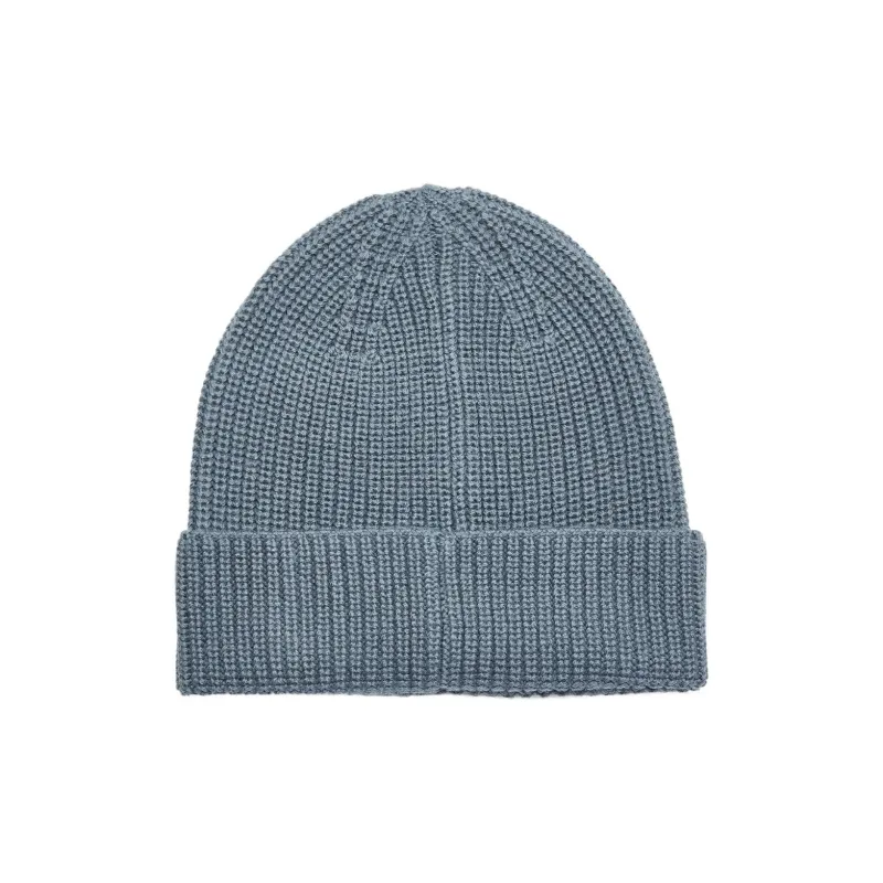 ARMANI EXCHANGE Sheep Wool Acrylic Beanies Men's Gray-1
