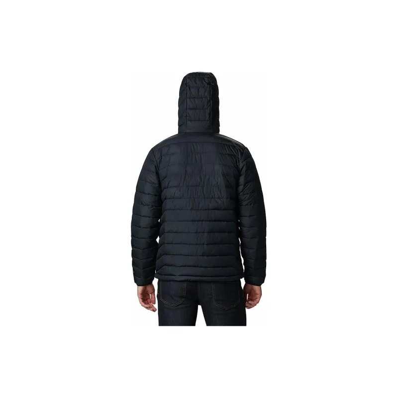 Columbia Powder Lite Hooded Jacket Jacket Men's Black-1