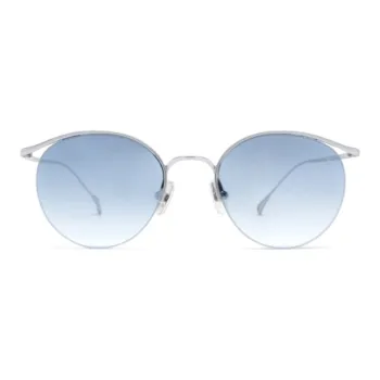 EYEPETIZER Frameless-design Round-frame Sunglasses