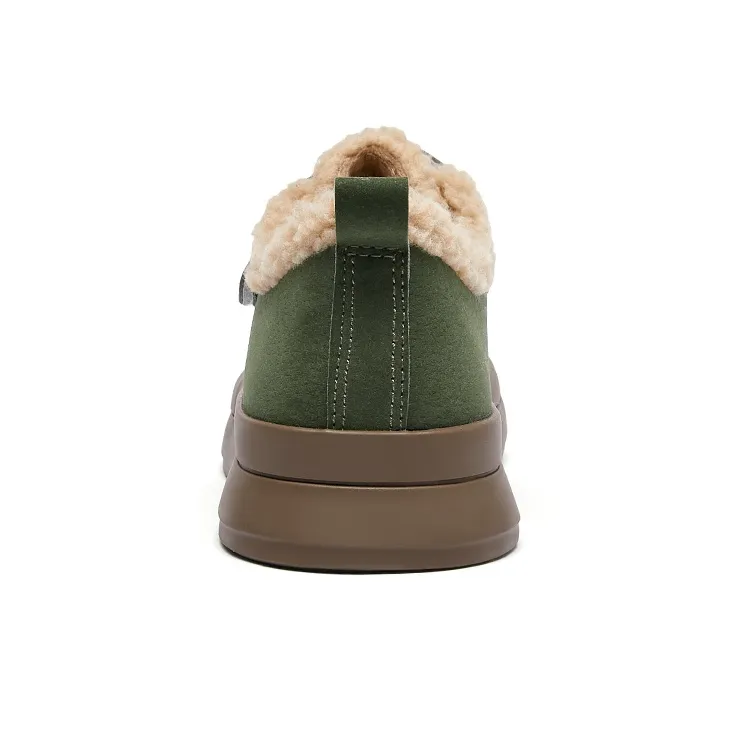 La Chapelle Trendy Versatile Small Insulated Shoe Warm Anti-Slip And Wear-Resistant Low-Top Skateboard Shoes Women's-3