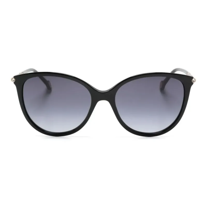 CarolinaHerrera Logo-plaque Oversize-frame Sunglasses-1
