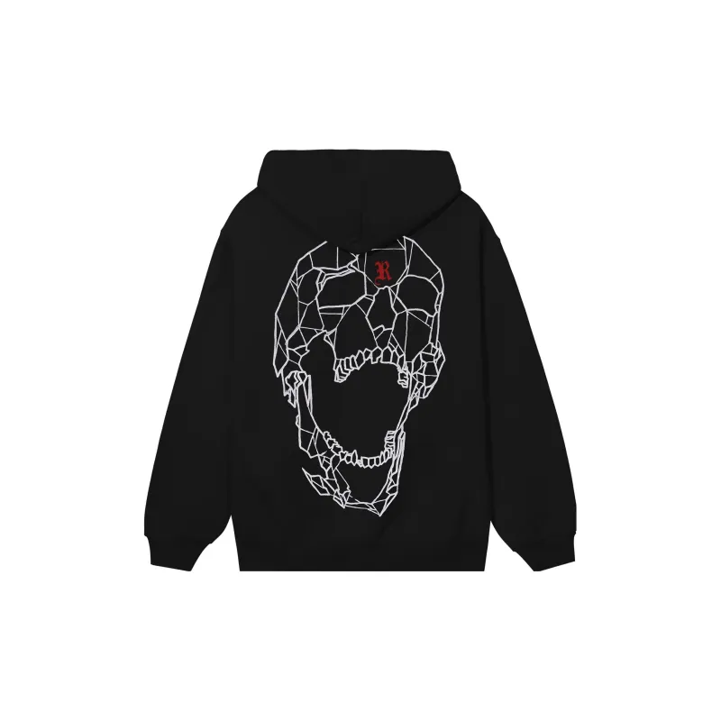 Revenge RED SPIDER HOODIE BLACK Sweatshirt Unisex Black-1