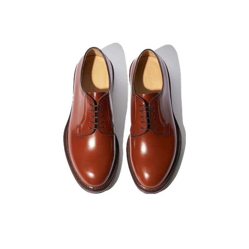 SCAROSSO Harry Round Toe Derby Shoes-2