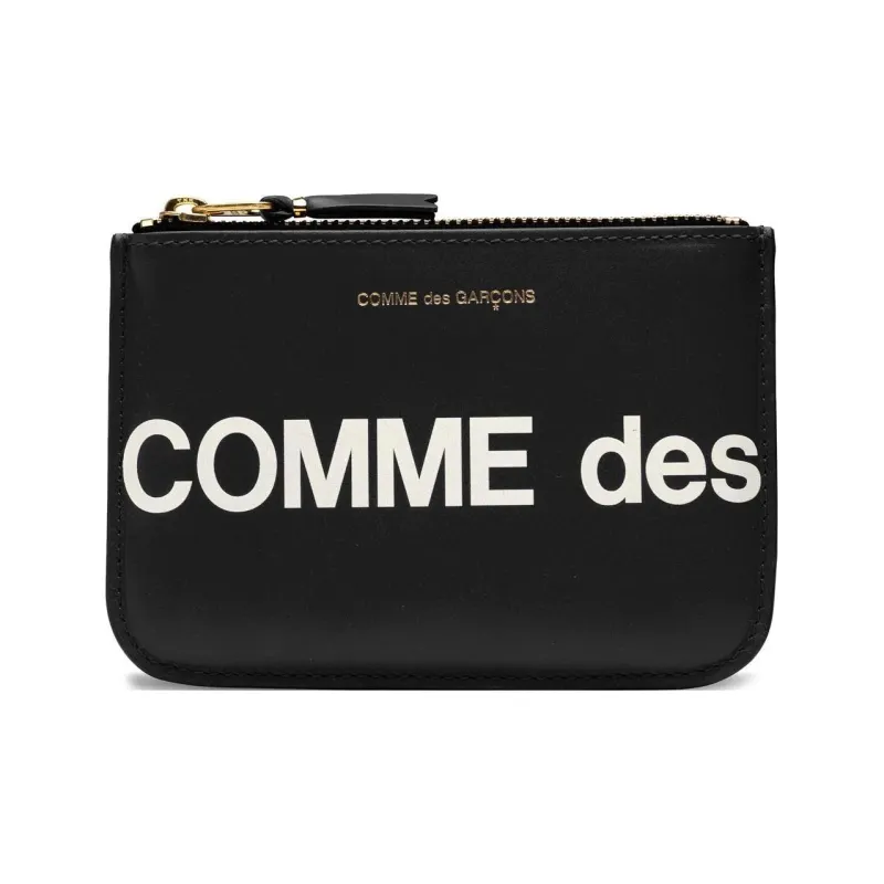 Comme Des Garcons Huge Logo Wallet Red-2