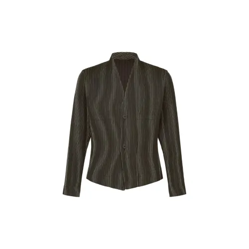 ISSEY MIYAKE Jacket Men Brown