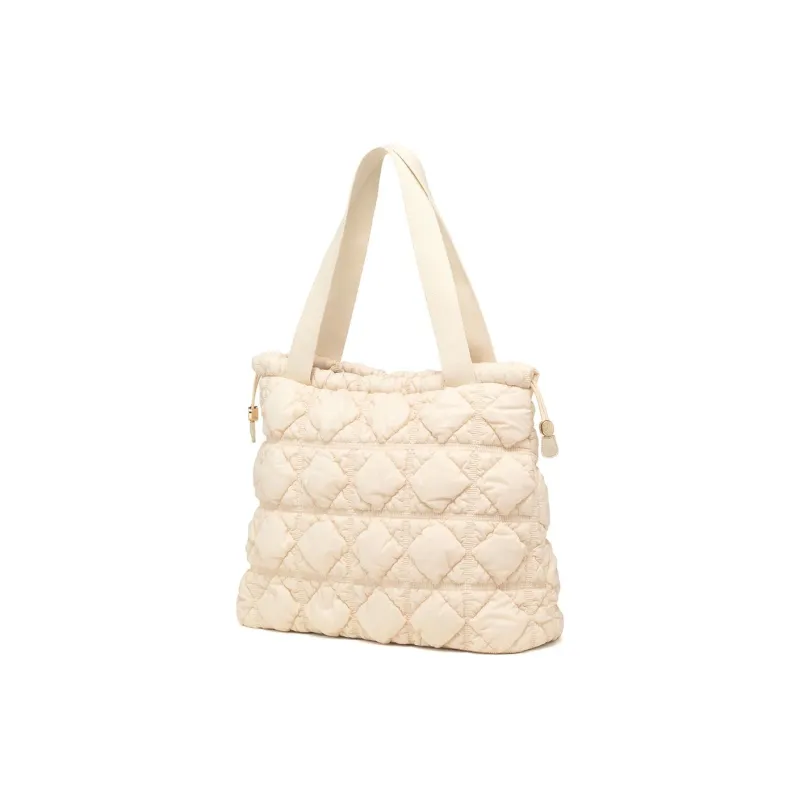 CARLYN Nylon One Shoulder Handbag Regular Women's Ivory-1