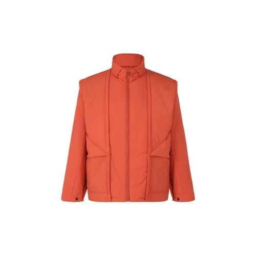 ISSEY MIYAKE Jackets Men Orange