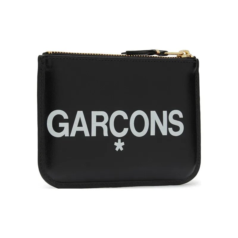 Comme Des Garcons Huge Logo Wallet Red-3