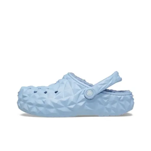 Crocs Classic Lined Geometric Clogs 'Blue'