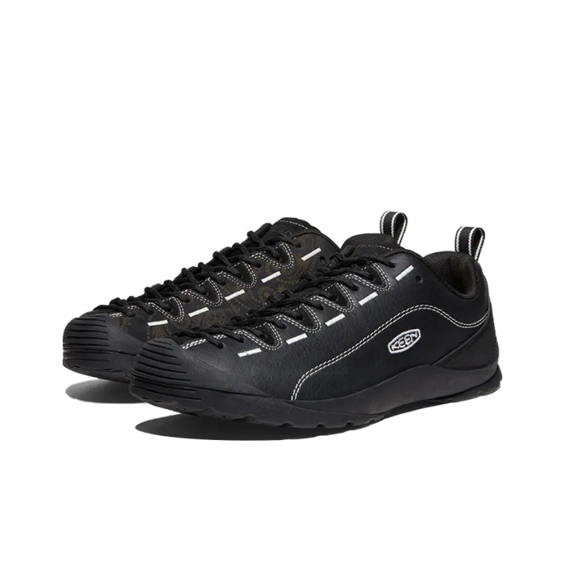 KEEN Jasper Cushioning, Wear Resistant Low Top Outdoor Shoes Men's Black-2